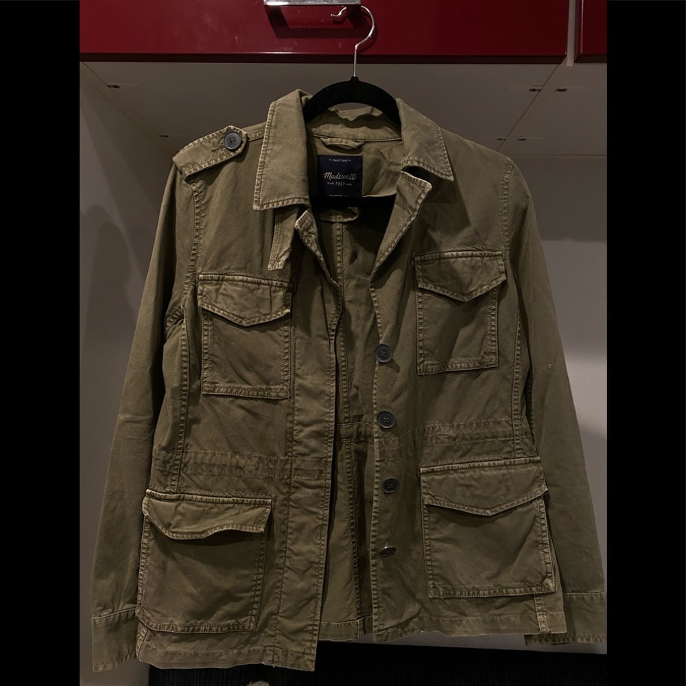 Madewell Army Green Coat